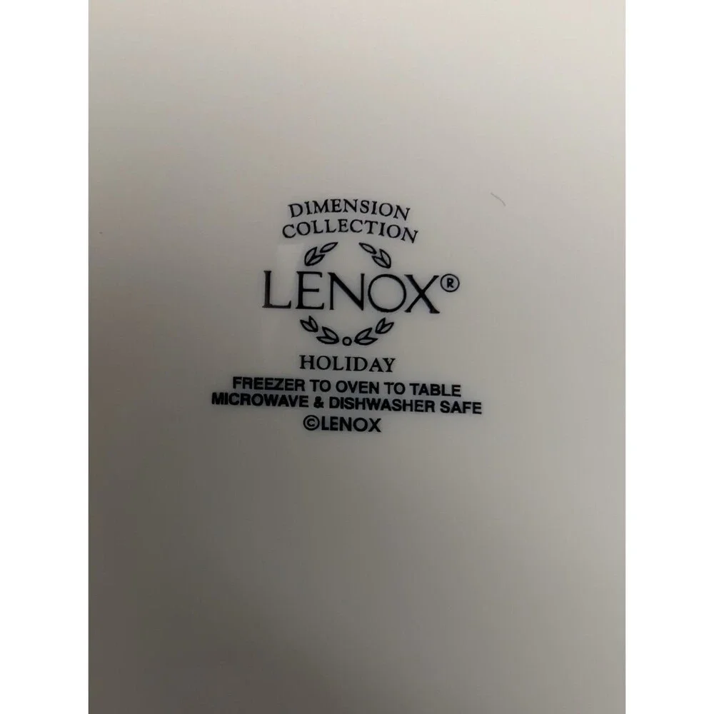 Lenox Holiday Dimensions Collection 7 5/8